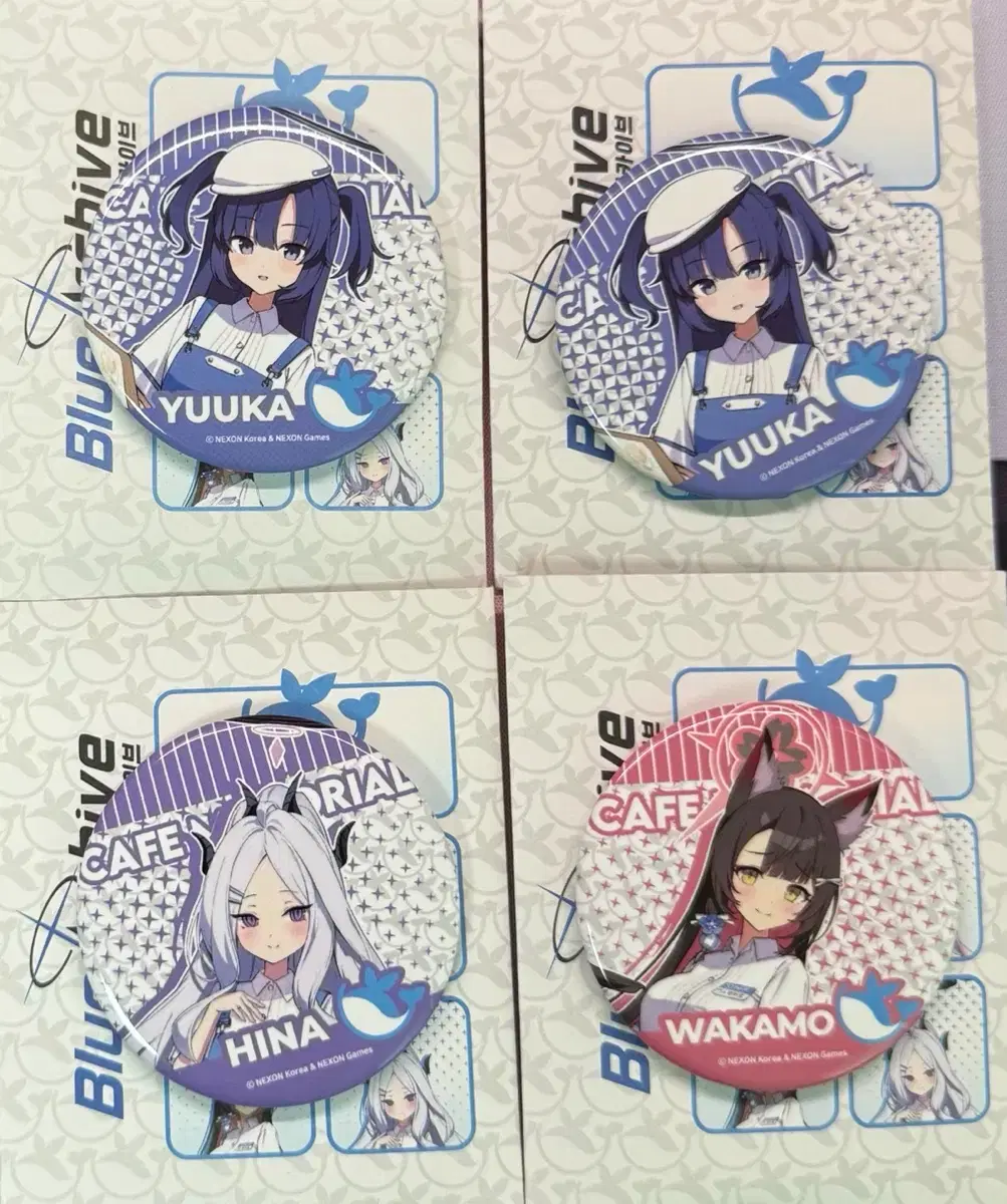 Blue Archive Cafe Memorial Hina Set #블루아카이브히나,#카페